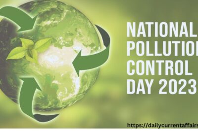 National Pollution Control Day- 2023