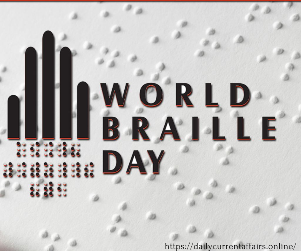 World Braille Day- 2024