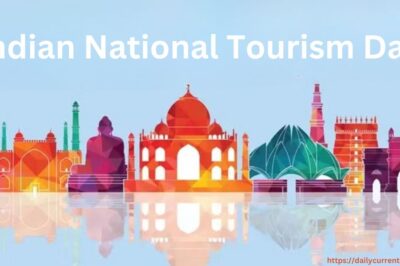 Indian National Tourism Day- 2024