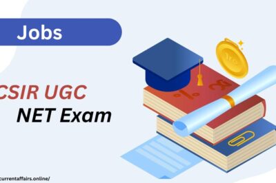 CSIR UGC NET Exam starts from 26th December