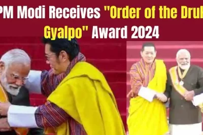 PM Modi Receives “Order of the Druk Gyalpo” Award 2024, which is Highest Civilian Award of Bhutan