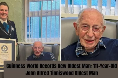 Guinness World Records New Oldest Man: 111-Year-Old John Alfred Tinniswood Oldest Man