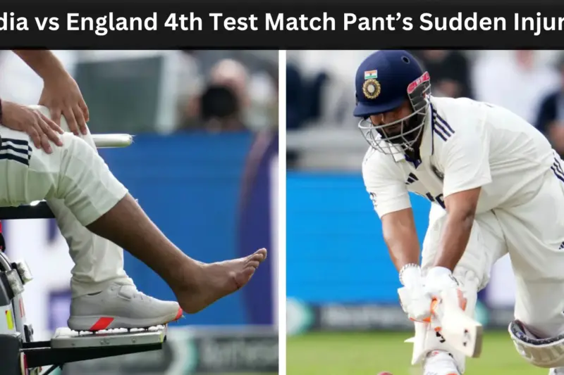 India vs England 4th Test Match 2025 Highlights: Solid Start by India, But Pant’s Injury Raises Concerns