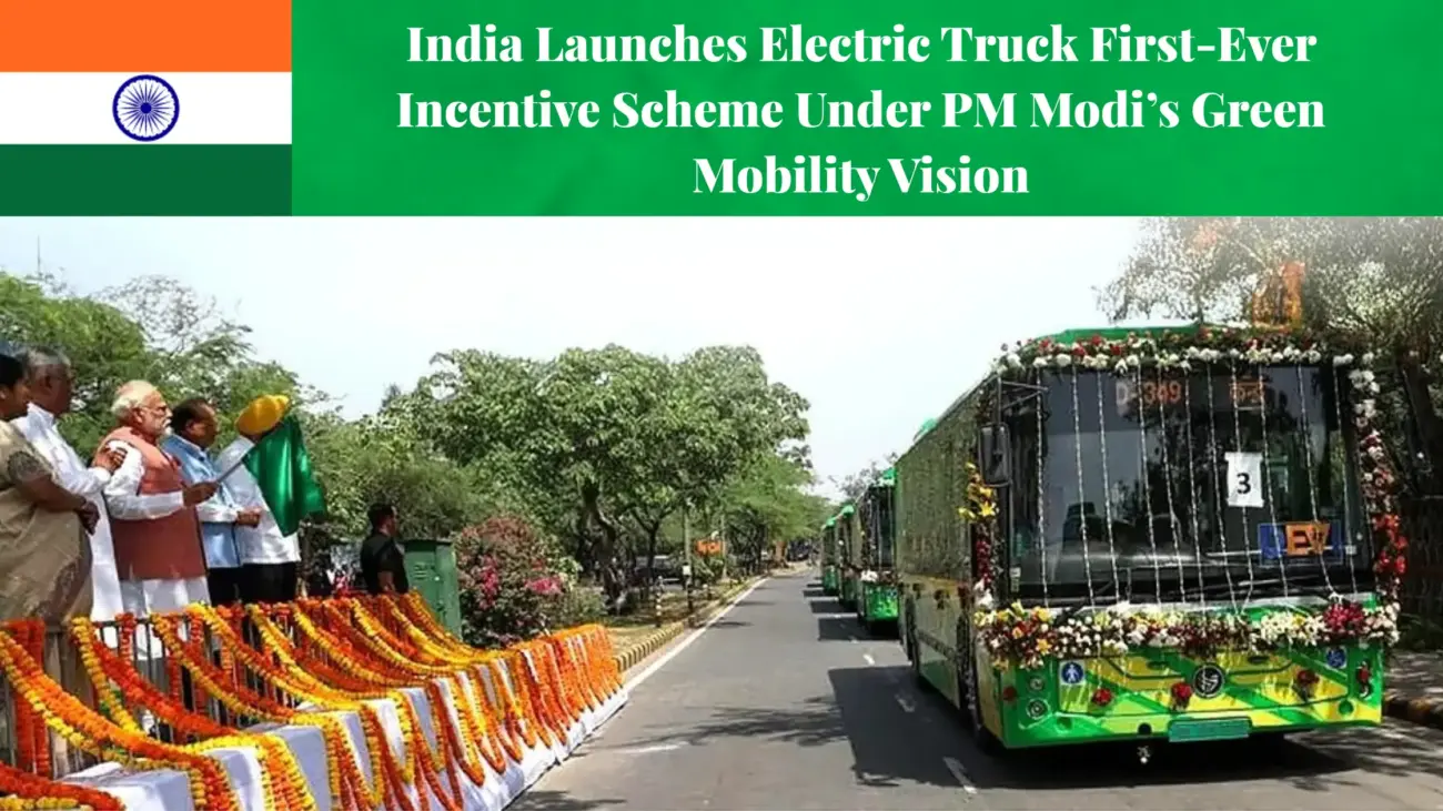India Launches Electric Truck