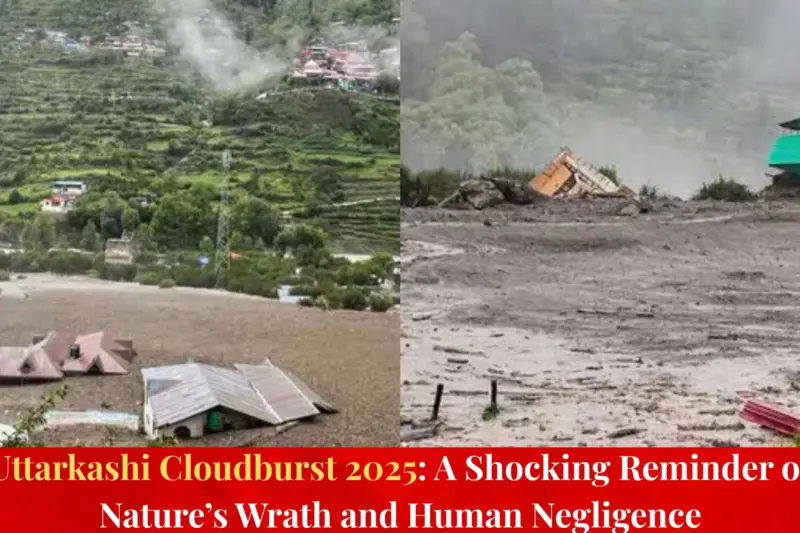 Uttarkashi Cloudburst 2025