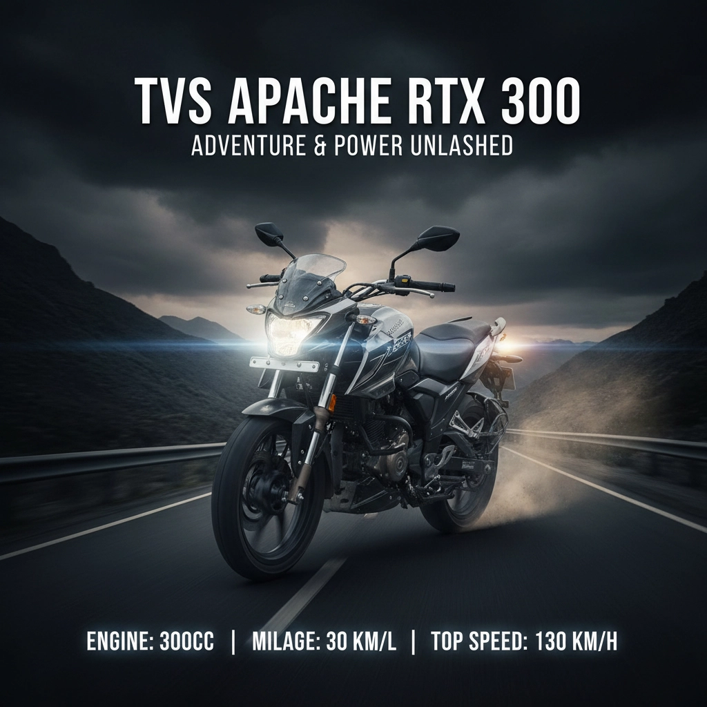 TVS Apache RTX 300 Launch