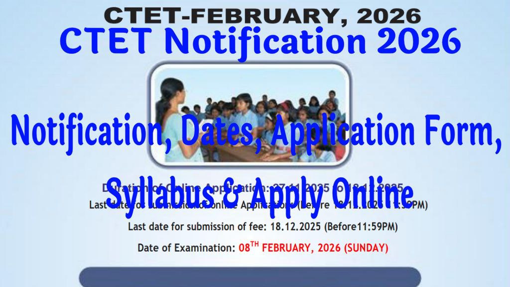 CTET Notification 2026