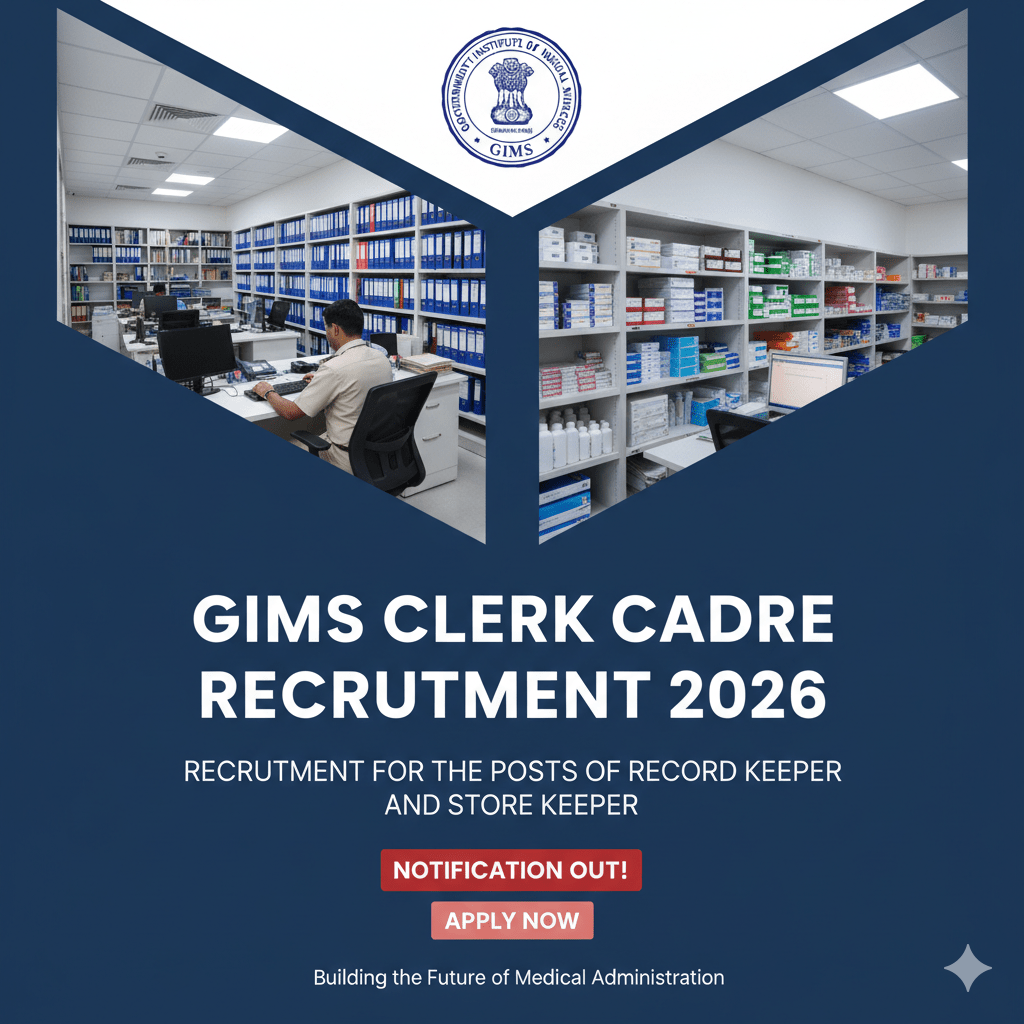 GIMS Clerk Cadre Recruitment 2026