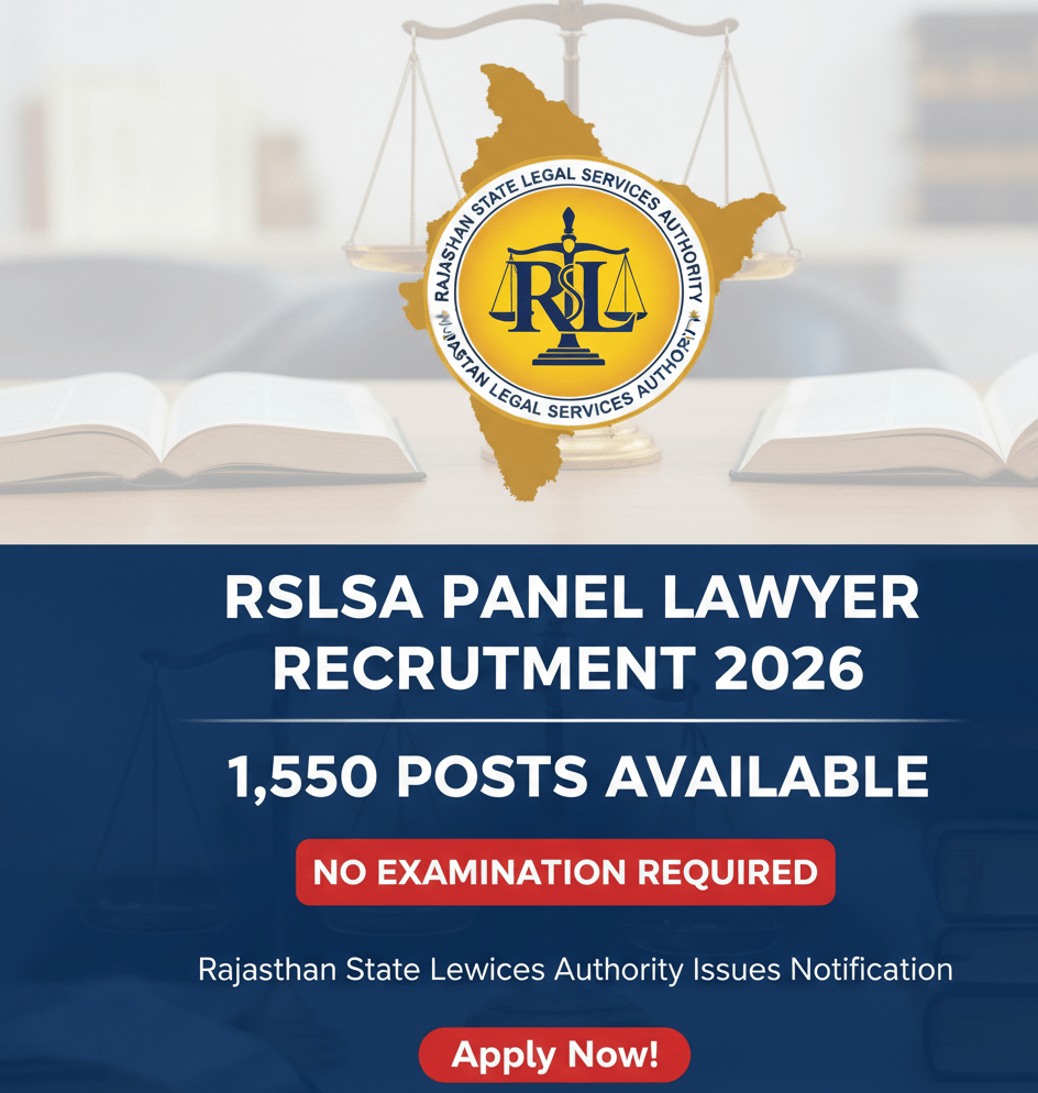 RSLSA Panel Lawyer Recruitment 2026
